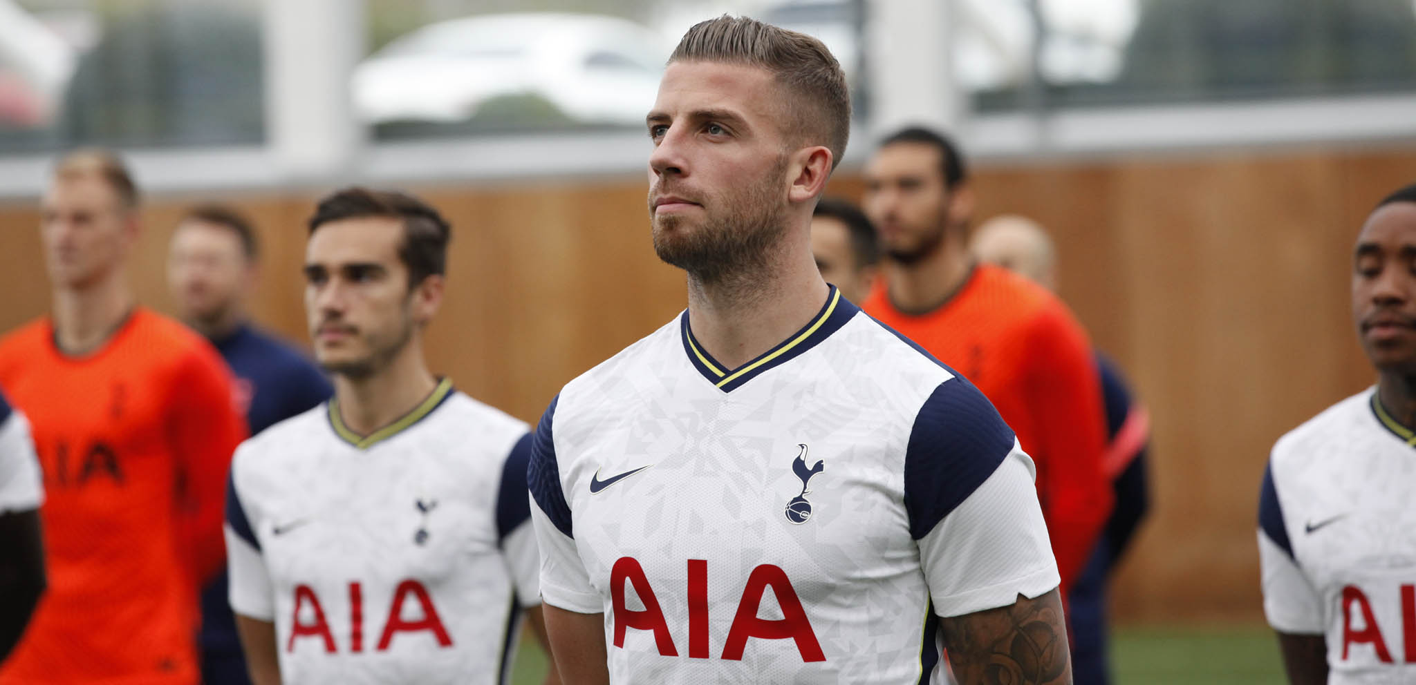 brown tottenham shirt