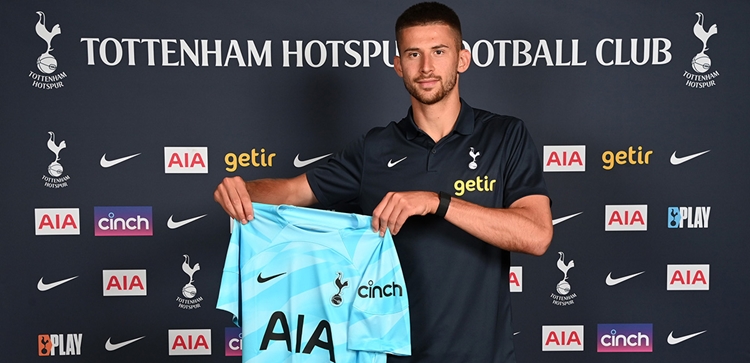 Vicario joins from Empoli Tottenham Hotspur